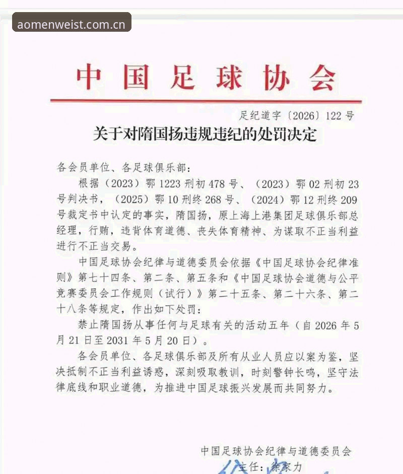 足协第三批禁足名单完整解读指南：从行业震荡看中国足球治理新趋势